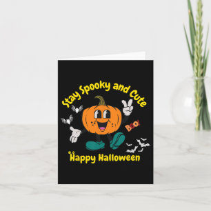 Carte &amp ; mignon Citrouille Halloween