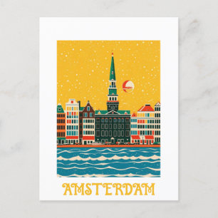 Carte Amsterdam Pays-Bas