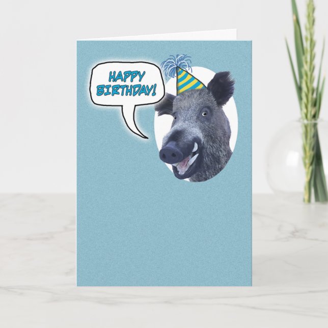 Carte Amusant Anniversaire complet (Devant)