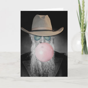 Carte Amusant Anniversaire Vieux Type Chewing Gum