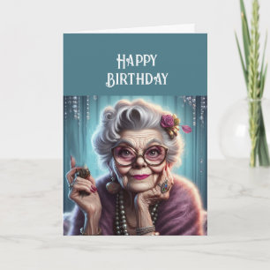 Carte Amusant Humour d'anniversaire Inspirationnel belle