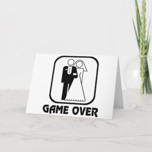 Carte Amusant jeu mariage sur