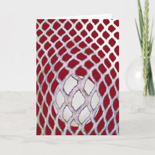 Carte Amusant Lacrosse Anniversaire