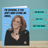 Amusant, laissez Kamala terminer l'anniversaire