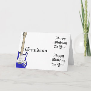 Carte Amusant, salutation d'anniversaire pour petit-fils