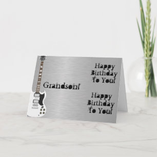 Carte Amusant, salutation d'anniversaire pour petit-fils
