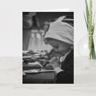 CARTE AMUSANT TOUTE OCCASION PRIANT POUR VOTRE SALUT