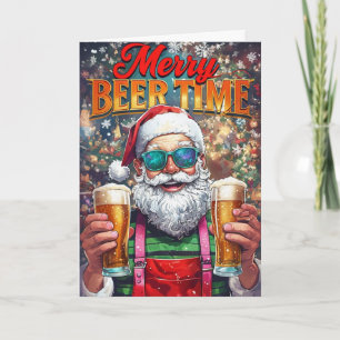 Carte amusante Joyeux Noël