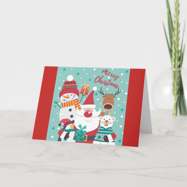 Carte Amusement de Noël (Devant)