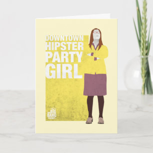 Carte Amy Downtown Hipster Party Girl