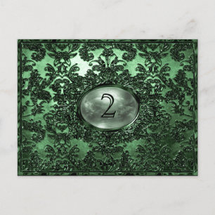 Carte Anabelle Dublin Victorian Numéro de table