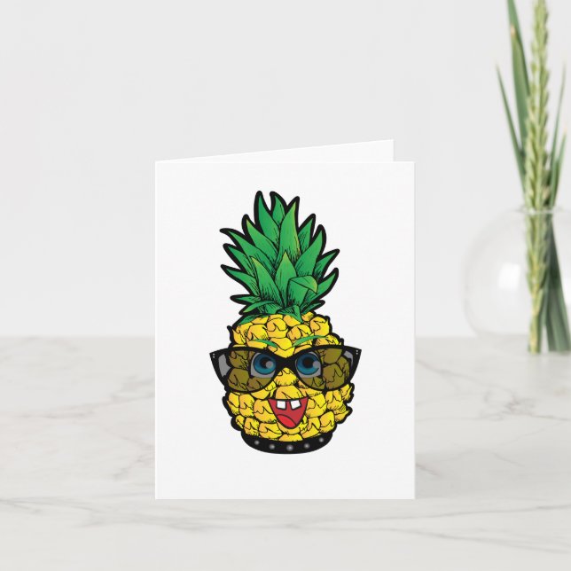 Carte Ananas fou (Devant)