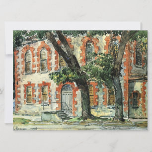 Carte Ancien bâtiment néerlandais à Fishkill, New York