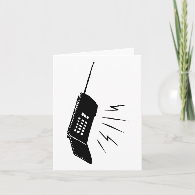 Carte Ancien téléphone portable (Créateur téléchargé)