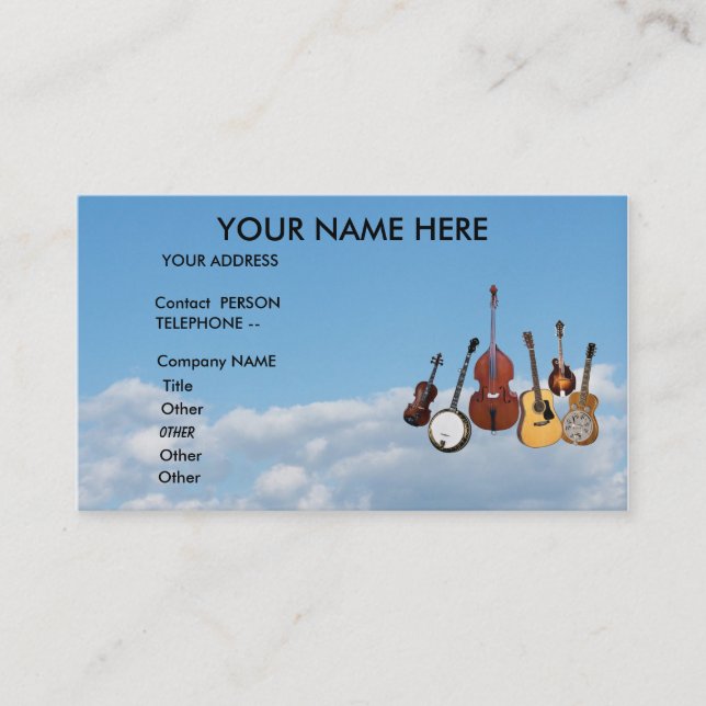 CARTE ANCIENNE DE BAND-BUSINESS (Devant)