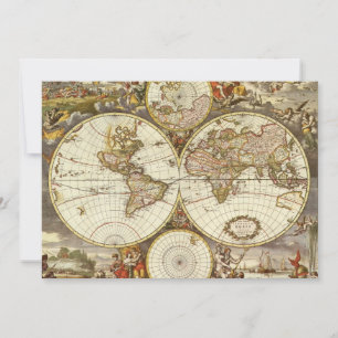 Carte ancienne du Monde Ancien par Frederick de Wi