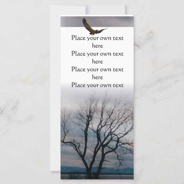 Carte Ancienne marque d'arbre que vous Customisez (Devant)