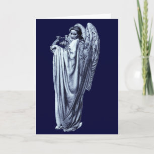 Carte Ange avec la lyre