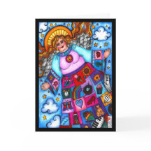 Carte Ange Bénédiction Abondante