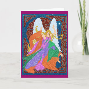 Carte Ange Celtique Nouveau
