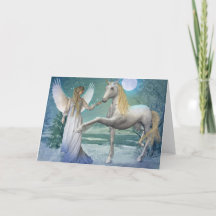 Ange de neige (carte)