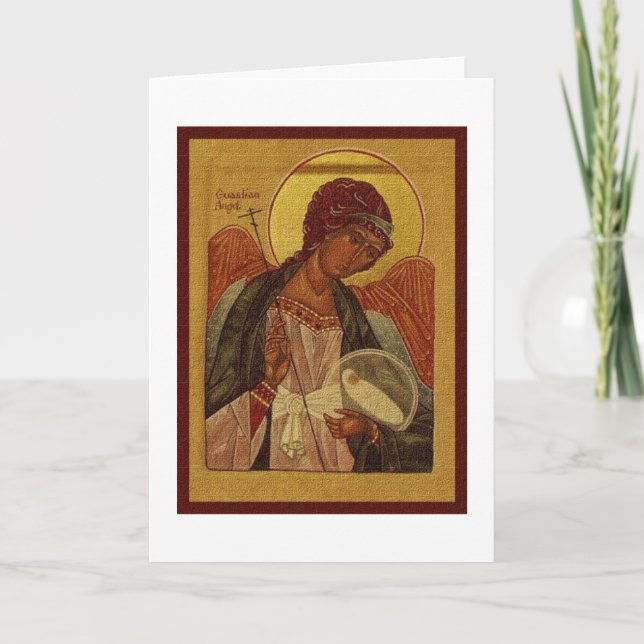 Carte Ange du tuteur orthodoxe (Devant)