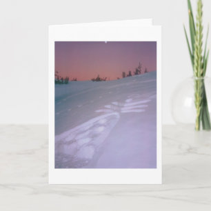 Carte Ange sous la lune