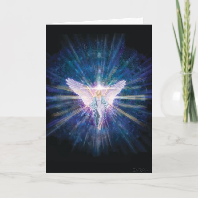 Carte Angel 5 bleu (Devant)