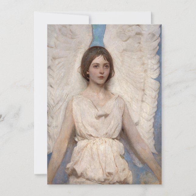 Carte Angel | Abbott Handerson Thayer (Devant)