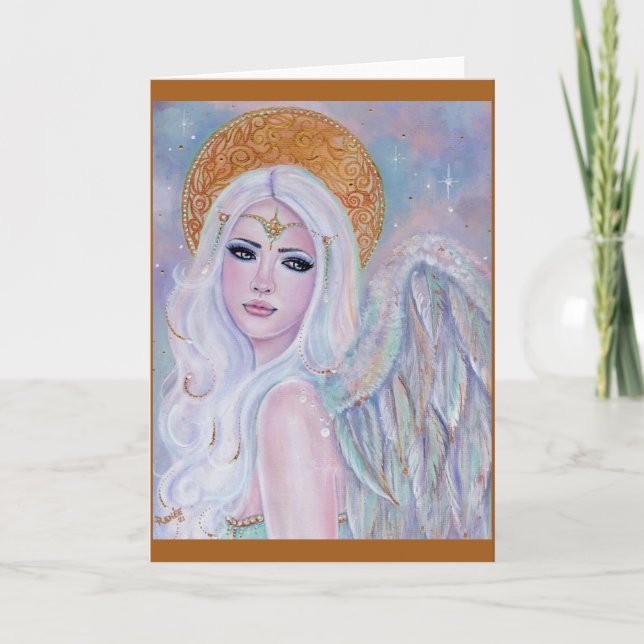 Carte Angel art Evangelina par Renee Lavoie (Devant)