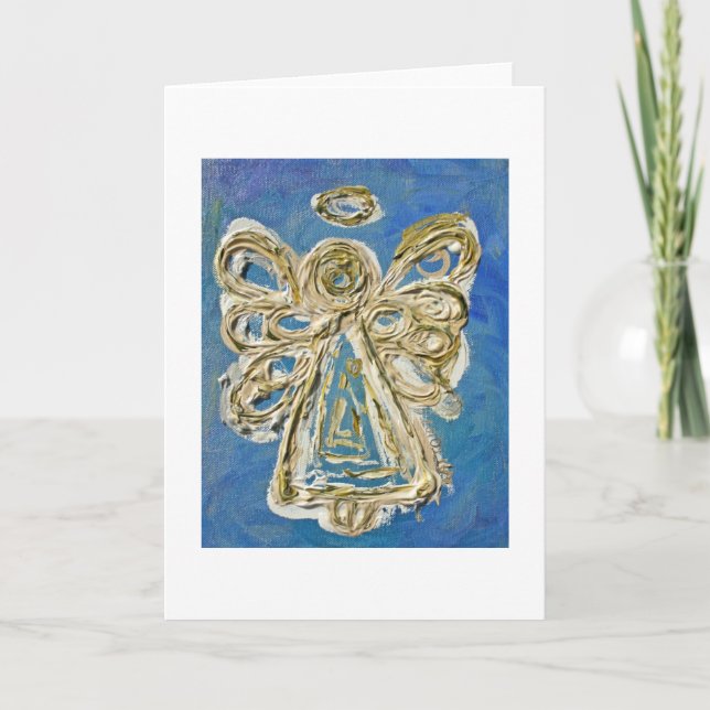 Carte Angel bleu (Devant)