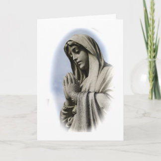 Carte Angel dans la prière
