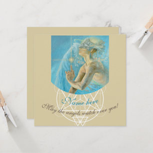 Carte Angel de lumière amour divin et fineart de protect