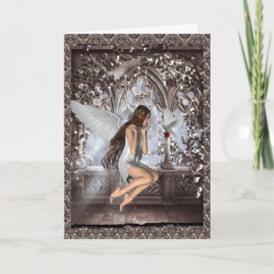 Carte Angel et sa colombe