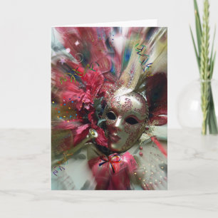 Carte Angel Imaginaire rouge