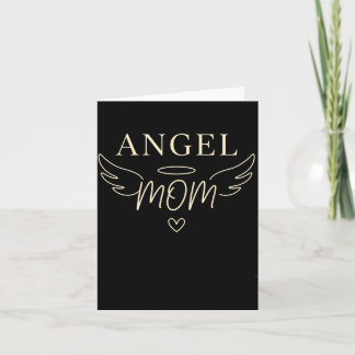 Carte Angel Mom Forever Loved Never Forgotten Memorial