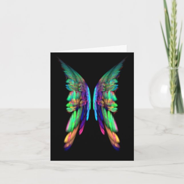 Carte Angel Wings Sympathy Note (Devant)