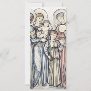 Carte Anges et Enfants par Sir Edward Burne-Jones