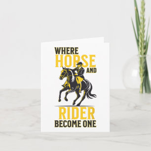 Carte Anglais équitation Equestre Funny Dire Cheval Spor