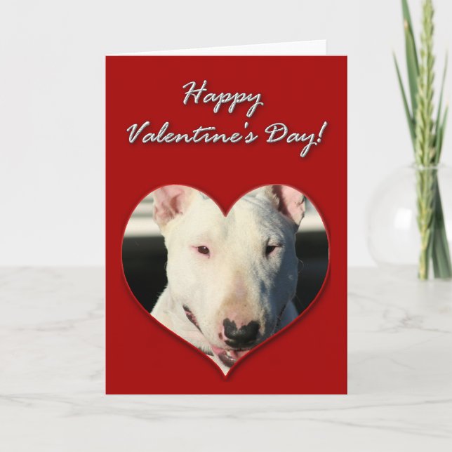Carte anglaise de jour de Valentines de (Devant)