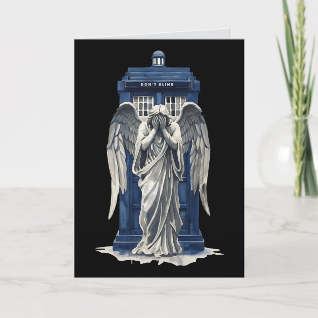 Carte Angle de plaie avec boîte de police bleue 1 (Devant)
