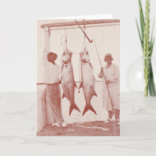 Carte Anglers with Tarpons, Marco Island, Floride, 1930 
