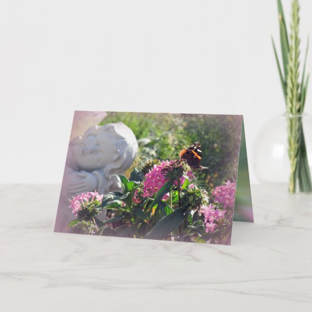 Carte Angles et Miracles pour votre anniversaire (Devant)