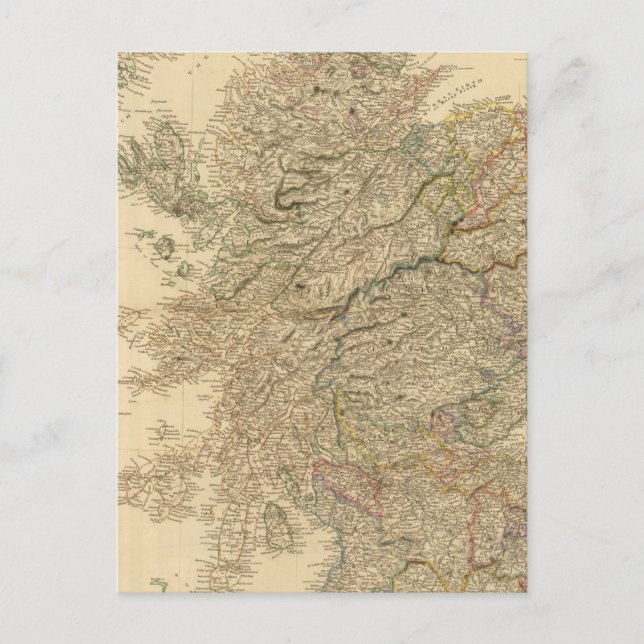 Carte Angleterre (Devant)