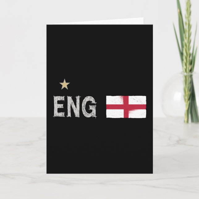 Carte Angleterre Fan Shirt Anglais Drapeau (Devant)