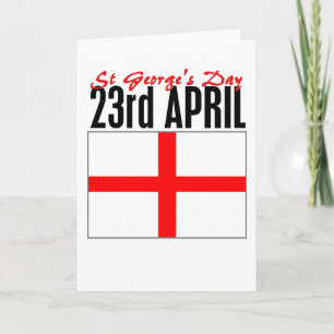 Carte Angleterre, Saint George's Day