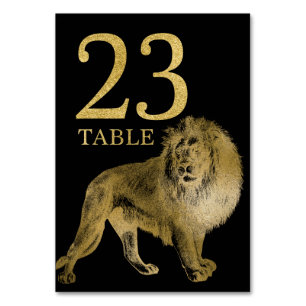 Carte animale africaine 23 de nombre de Tableau de