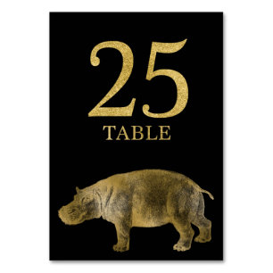 Carte animale africaine 25 de nombre de Tableau