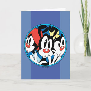 Carte Animaniacs   Warner Siblings Circle Graphic