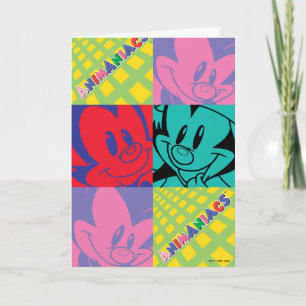 Carte Animaniacs   Warner Siblings Pop Art Graphic